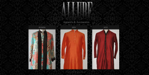 Allure Landing Page