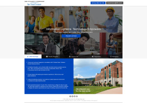 New Shiv nadar landing page