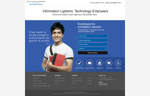 Shiv nadar University Landing page 2 2
