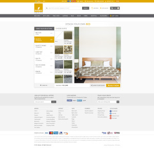 Maspar Design your own bed Screen 2