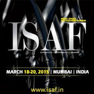 isaf india shoes accessories forum mumbai bombay india international shoes and accessories trade show 2015 logo whereinfair