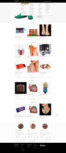 tjori home page Drop Down