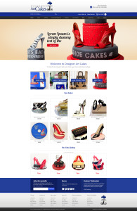 Designer Art Cakes blue