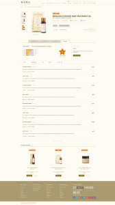 Product page v1 review