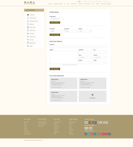 dashboard v1 Profile v1